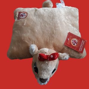 Pillow Pet Rudolph the Red Nosed Reindeer Clarice